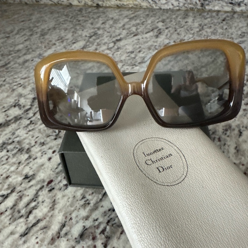 1960s Vintage DIOR “CD “ OPTYL Sunglasses- ONE OF A KIND- DEADSTOCK - Picture 15 of 15